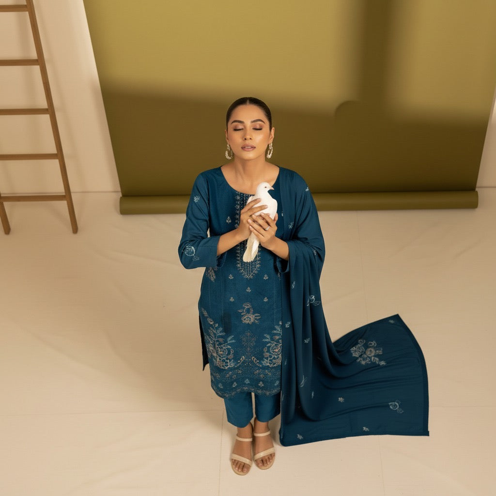 FIZA MINAHIL Embroidered Lawn