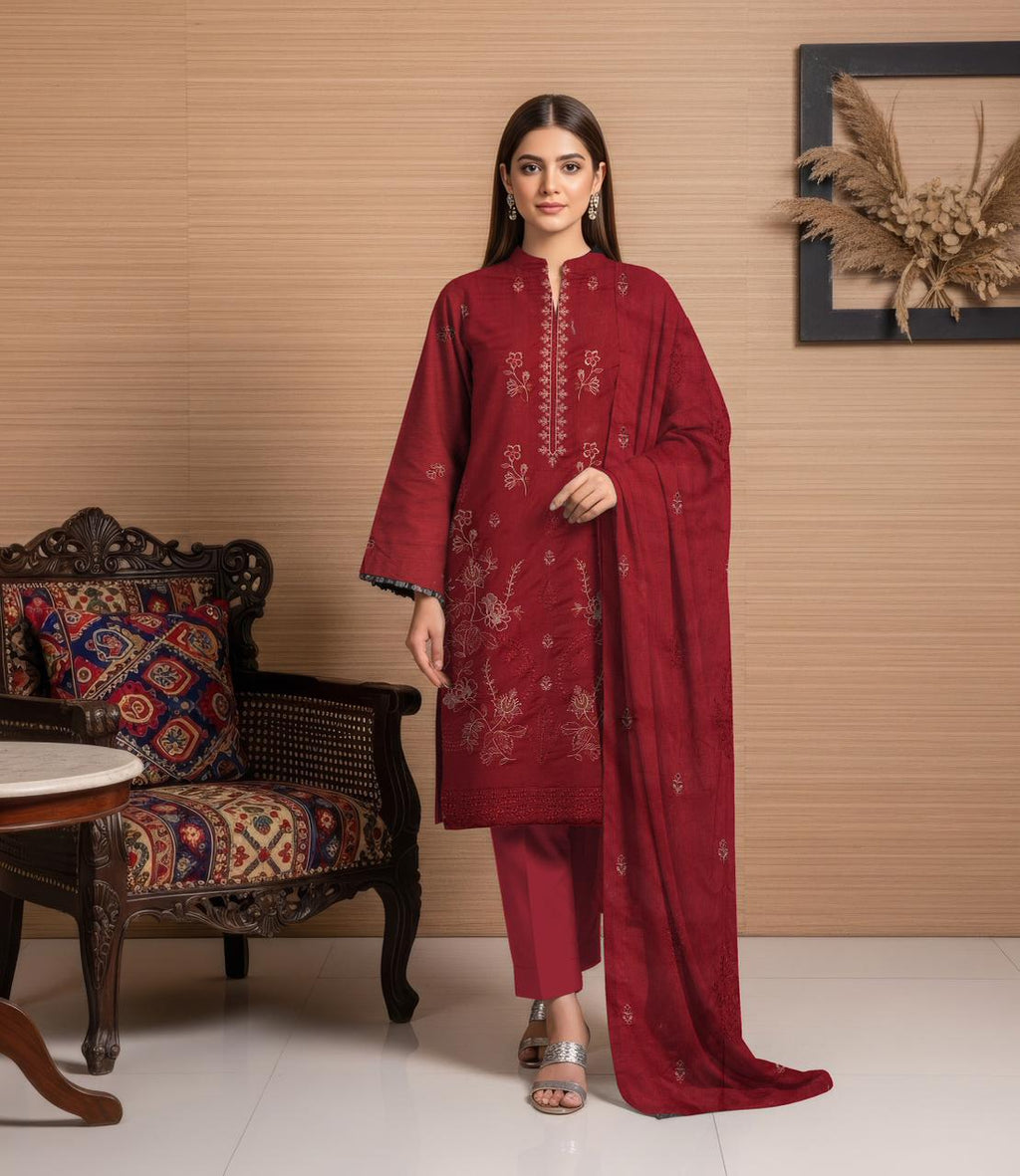 ANZISH Embroiderd lawn