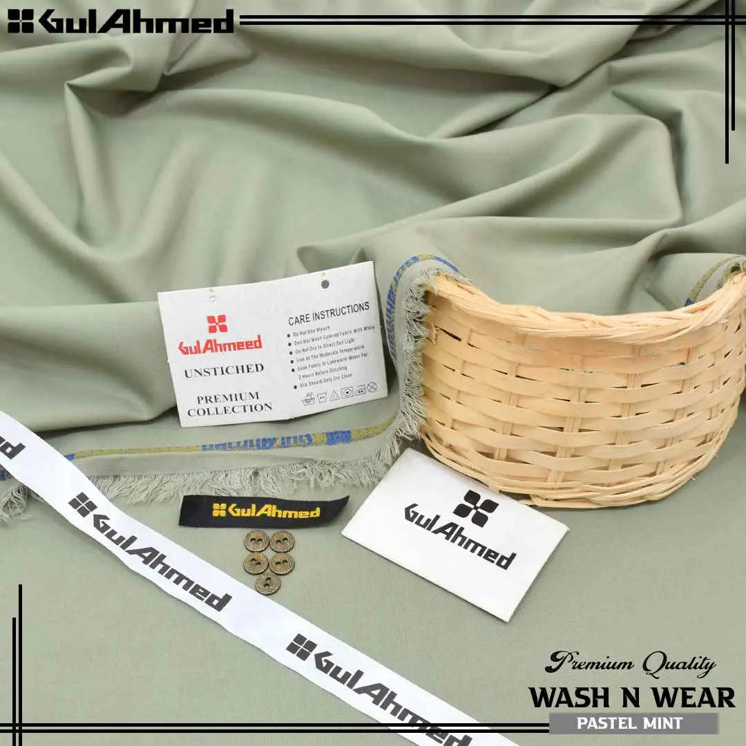 GulAhmed Premium Wash N Wear – (Unstitched)