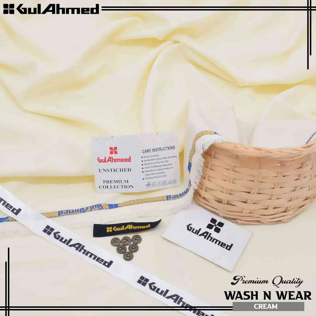 Gul Ahmed Premium Wash & Wear –  (Unstitched)