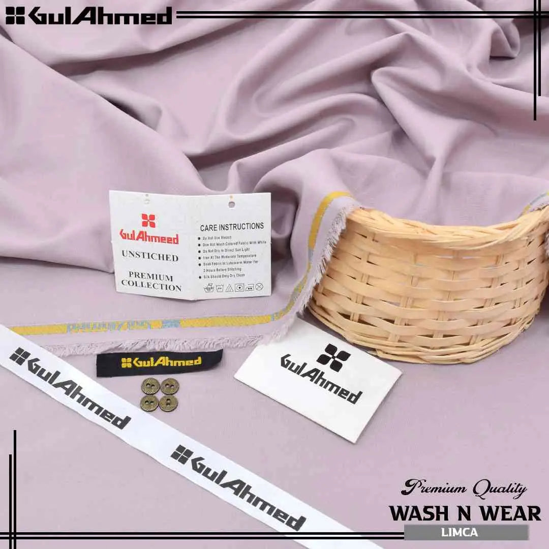 Premium Wash & Wear Suit  – Unstitched