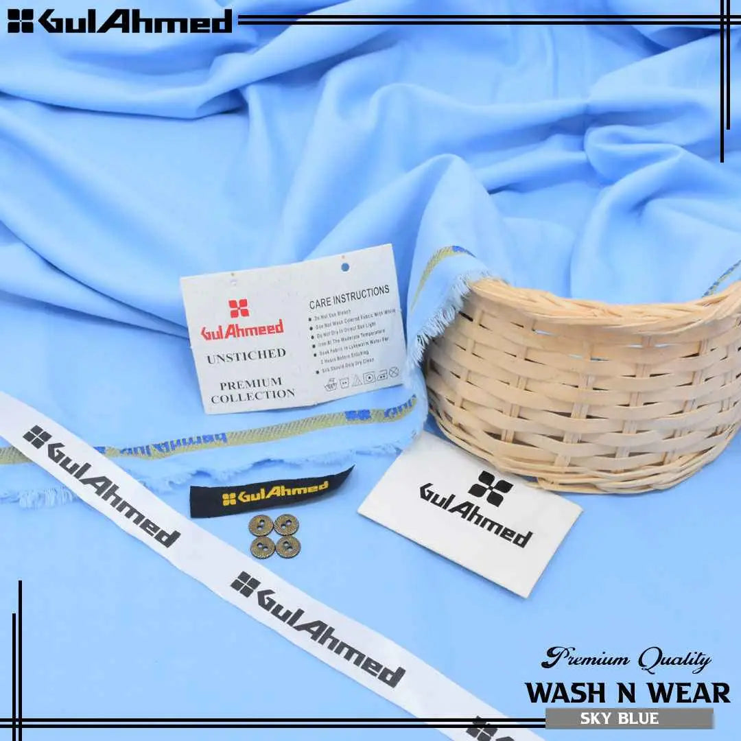 GulAhmed Premium Wash N Wear –  (Unstitched)