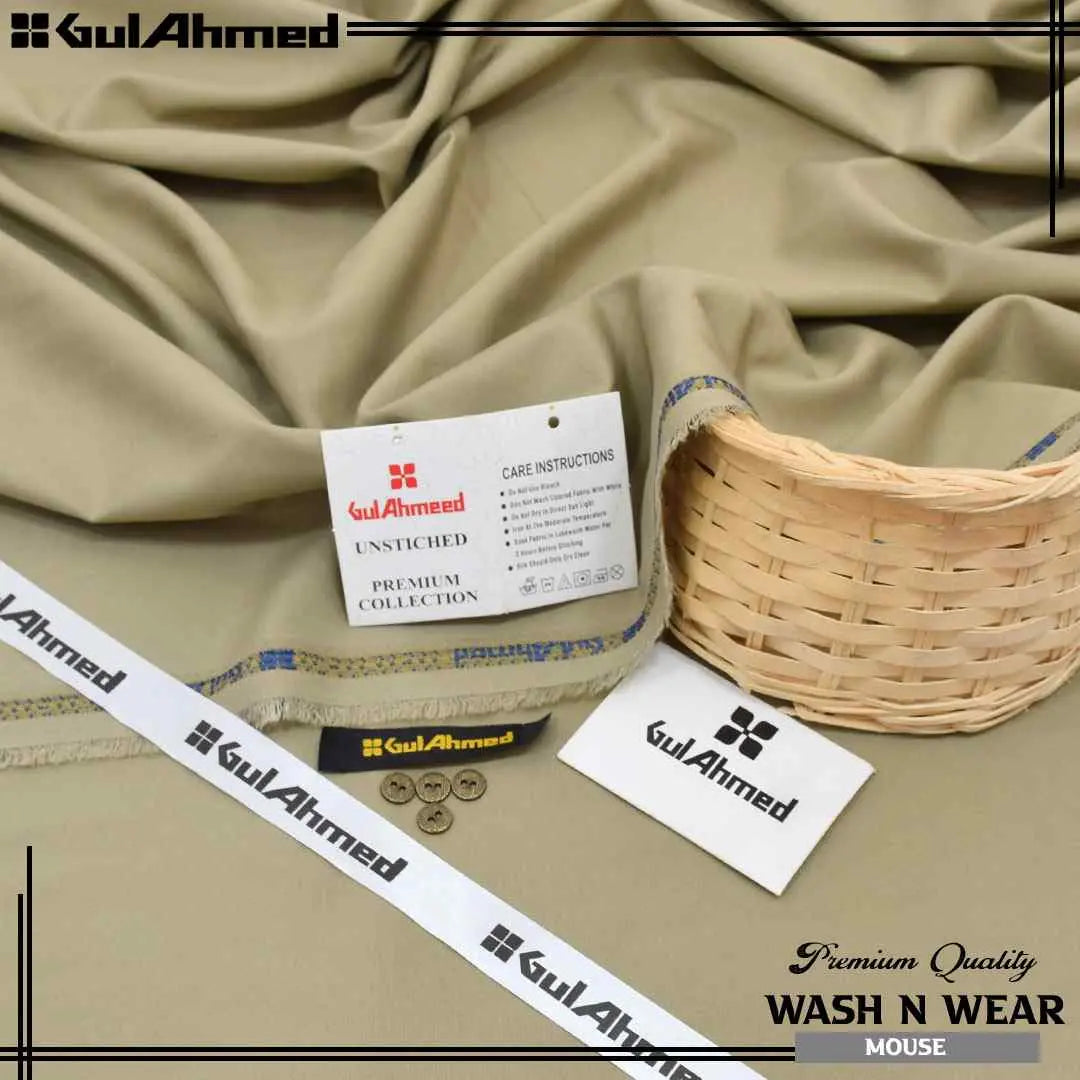GulAhmed Premium Wash N Wear –  (Unstitched)
