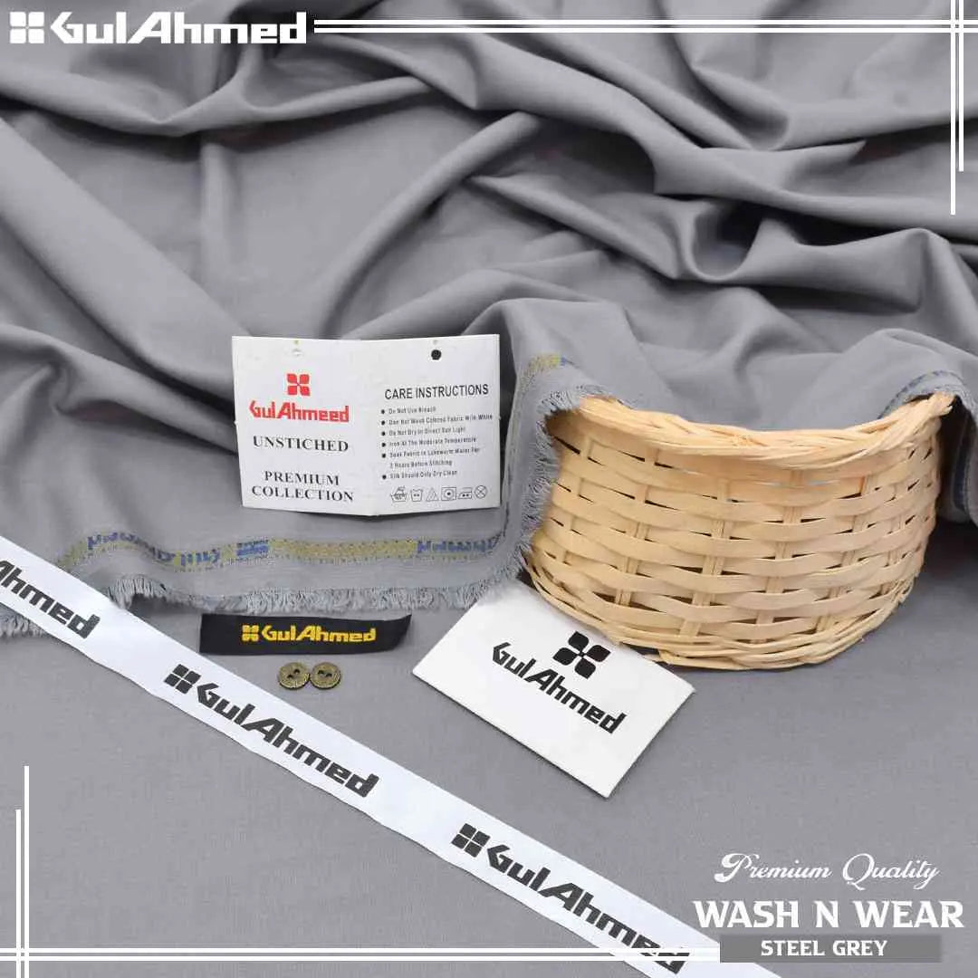 Gul Ahmed Premium Wash & Wear –  (Unstitched)